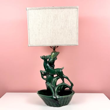 Deer Lamp with Planter Base (Shade Not Included**) 