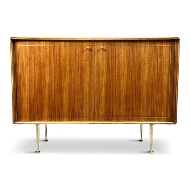 Mid Century Petite Server, Teak & Butternut by Erno Fabry, in the Style of Gio Ponte