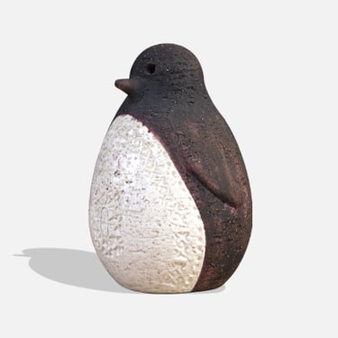 Aldo Londi Italian Ceramic Penguin Bird Sculpture for Bitossi