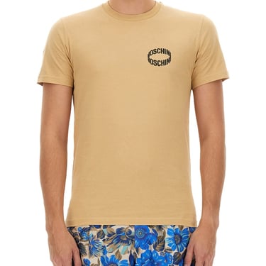 Moschino Men Logo Print T-Shirt