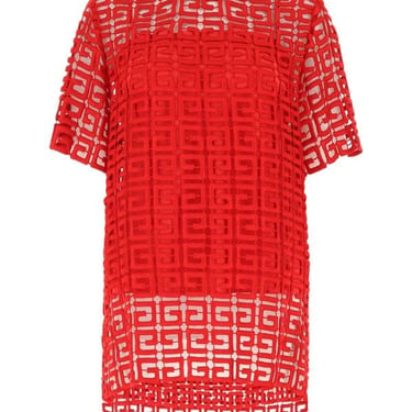 Givenchy Woman Red Viscose Blend Oversize Top