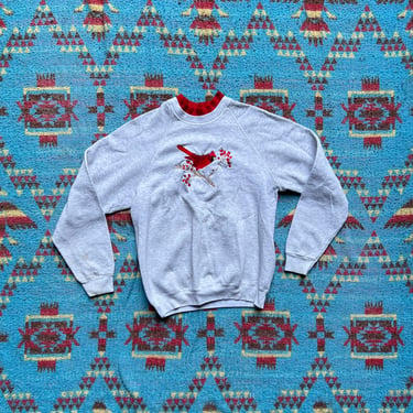 Vintage 90s Lee Cardinal Graphic Grandma Sweatshirt 