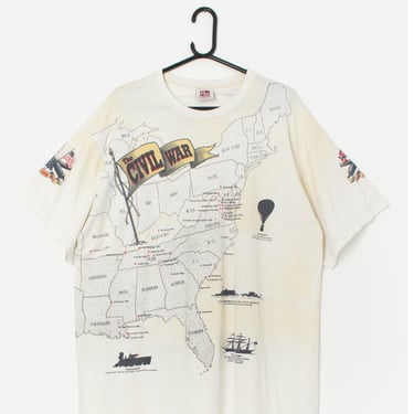 Rare vintage Art Unlimited map t-shirt - XL / 2XL 