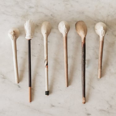 Collection of Antique Clay Pipes