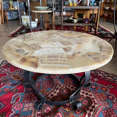 Vintage Mosiac Marble Coffee Table