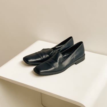Classic Black Loafers | Size 7