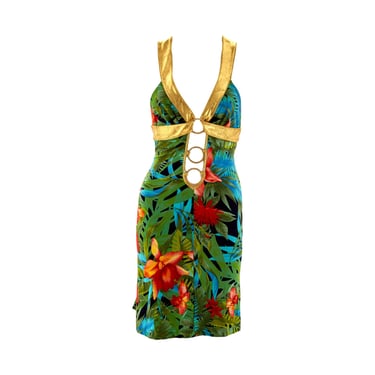 Dolce & Gabbana Tropical Ring Dress