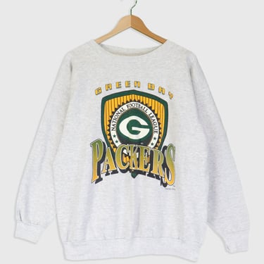 Vintage 1993 NFL Green Bay Packers Logo Sweatshirt Sz 2XL