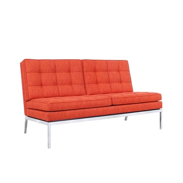 Mid Century Modern Settee by Florence Knoll
