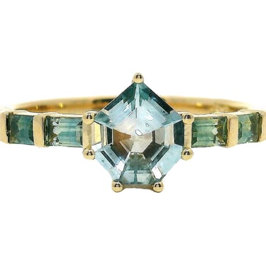 The Jezero - Montana Sapphire Ring