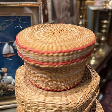 Sweetgrass basket