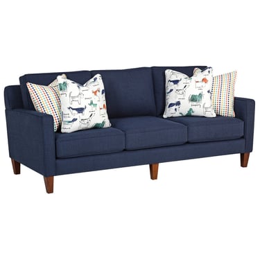 Contemporary Sofa in Navy