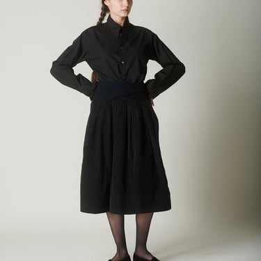 France Andrevie Charcoal Skirt