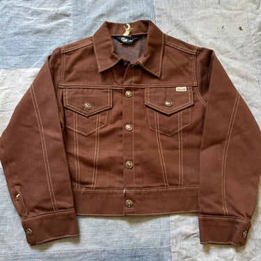 vintage 70s brown jacket coming soon by TimeBa