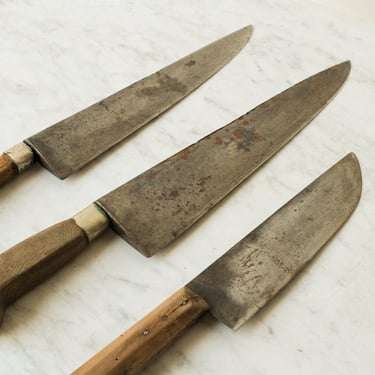 Very Large Vintage Chef's Knife