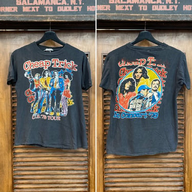 Vintage 1970’s “Cheap Trick” Rock Band 1979 Concert Tour T-Shirt, 70’s Tee Shirt, Vintage Clothing 