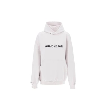 Balenciaga Logo Hooded Sweatshirt Men