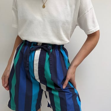 Vintage Christian Dior Striped Shorts