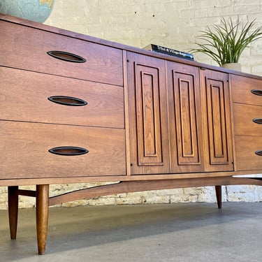 Mid Century Modern Walnut CREDENZA / Long DRESSER by | Circa60 - Weehawken,  NJ | ATTIC