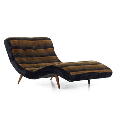 Adrian Pearsall for Craft Associates Mid Century Wave Lounge Chair - mcm 