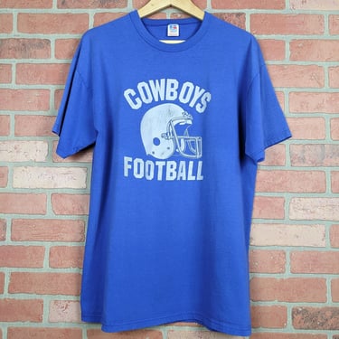 Vintage 90s Cowboys Football ORIGINAL Sports Tee - Large 