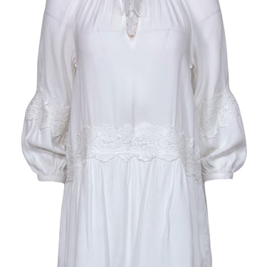 Joie - White Boho Peasant Dress Sz XS