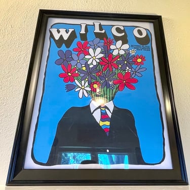 Original WILCO Concert Poster October 18 The Capitol Theatre Port Chester New York Jeff Tweedy 