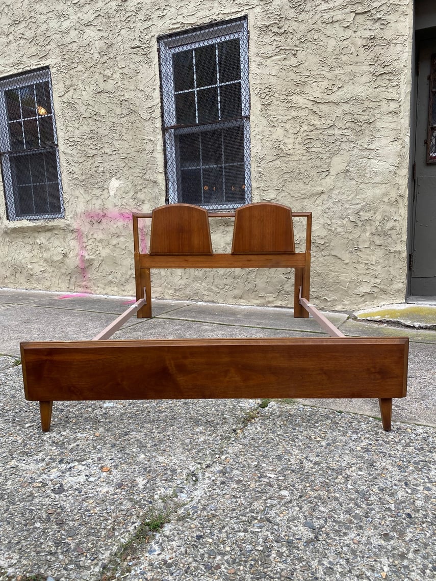 Mid century bed frame Lane double bed mid century bed | VintaDelphia ...