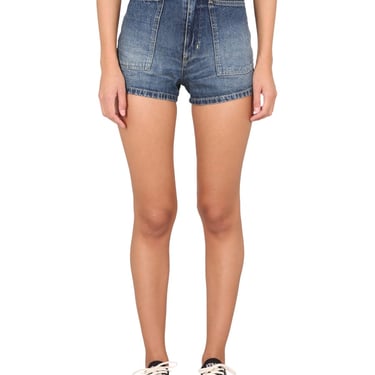 Kenzo Women Short In Denim