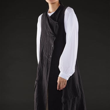 Long Asymmetric Vest