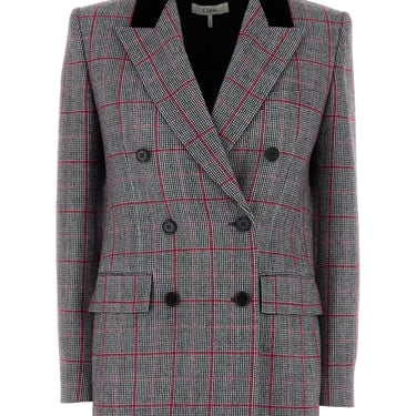 Chloe Women Embroidered Wool Blazer
