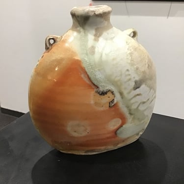 Wood Fired Stoneware Jug/Bud Vase (Seattle)