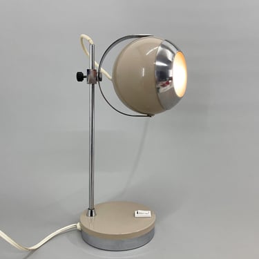 1960's Eyeball Table Lamp, Italy / Vintage Table Lamp / Mid-century Lighting / Italian Design 