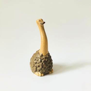 Pottery Ostrich Bell by UCTCI Japan 