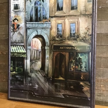 Framed Print, City Buildings (Tacoma)