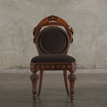 FRATERNAL SIDE CHAIR, c1880