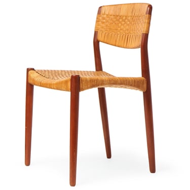 Dining Side Chair by Ejner Larsen &amp; Aksel Bender Madsen for Willy Beck, 1950s