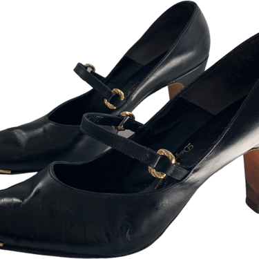 80s Black Dress Shoes California Designer Collection By Amano