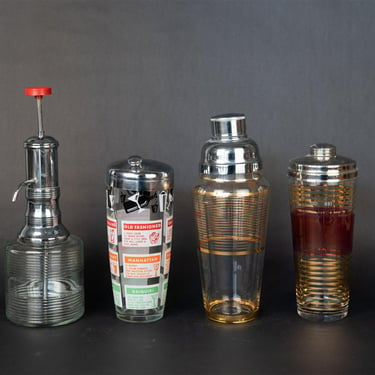 Cocktail Shakers and Liquid Pump