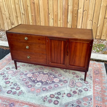 MCM Petite Mahogany Credenza