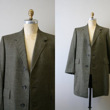 1960s Hart Shaffner and Marx Wool Men's Coat 