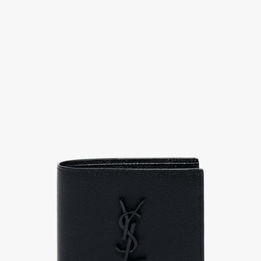 Saint Laurent Men Saint Laurent Black Wallets