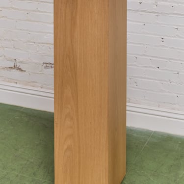 Light Oak Pedestal Tables/Plant Stand