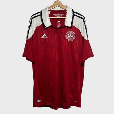 Denmark 2012/13 Home Soccer Jersey XL