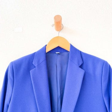 Acne Studios Wool Blazer - Cobalt Blue