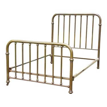 Antique Full Double Brass Bed Frame