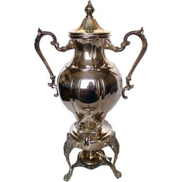 American Sheridan Silverplate Hot Water Dispenser and Warmer