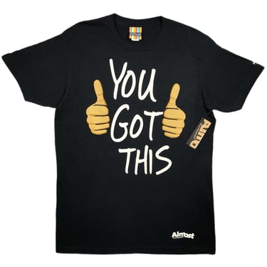 Vintage NWT 90s/Y2K Almost Skateboards “You Got This” Thumbs Up Graphic T-Shirt Size Large 