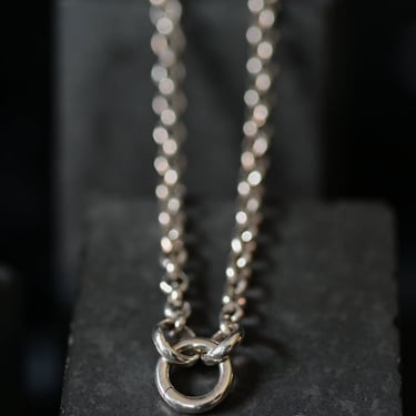 Sterling Silver Tether Chain Necklace