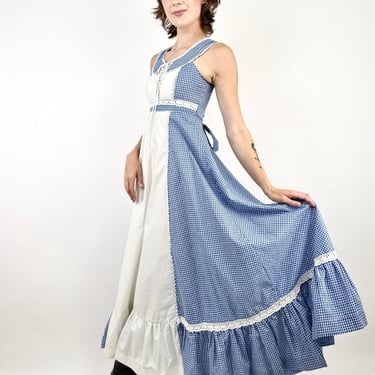 No Place Like Home Gingham Gunne Sax Dress